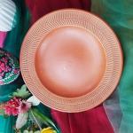 Handcrafted Clay Plate